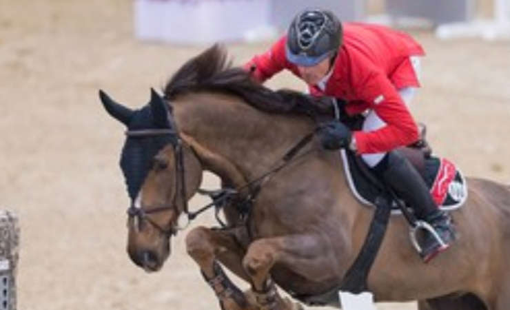 CSI 3* Frankfurt: Young horse Cortney-Cox shines