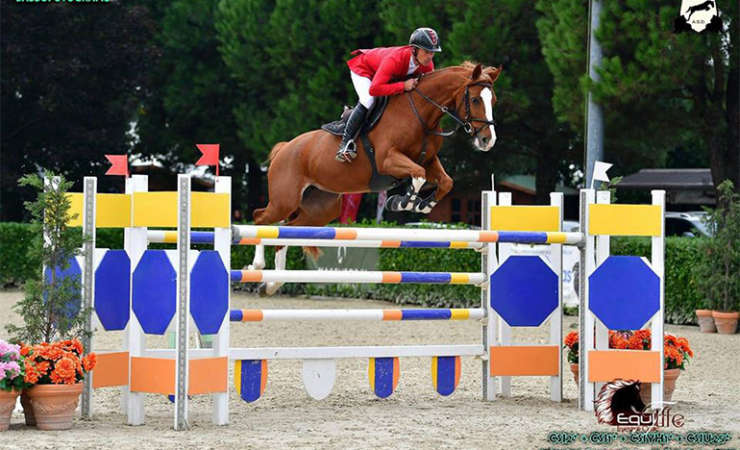Gorla Minore: Third place with Askaria in the Grand Prix