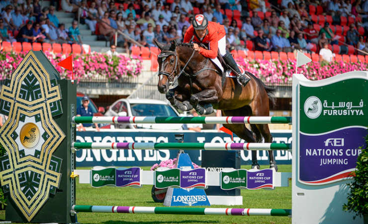CSIO St. Gallen: Second place in the Nations Cup