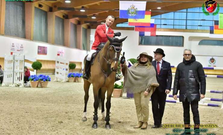 2 victories and a 2nd place in the Grand Prix in Ornago