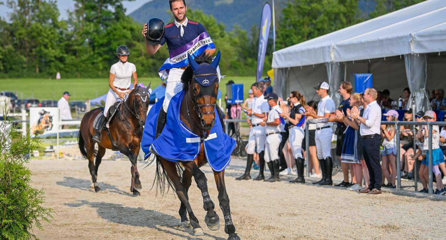 Three horses from the Pius Schwizer stable placed in the Grand Prix of Galgenen